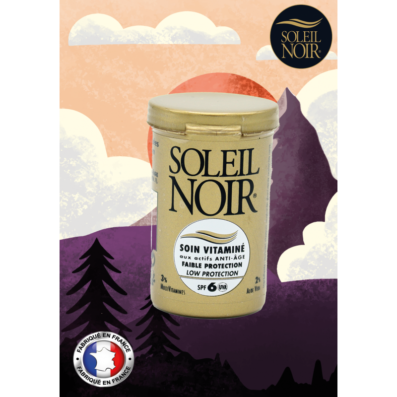 SOLEIL NOIR SOIN VITAMINE 6 FAIBLE PROTECTION 2024