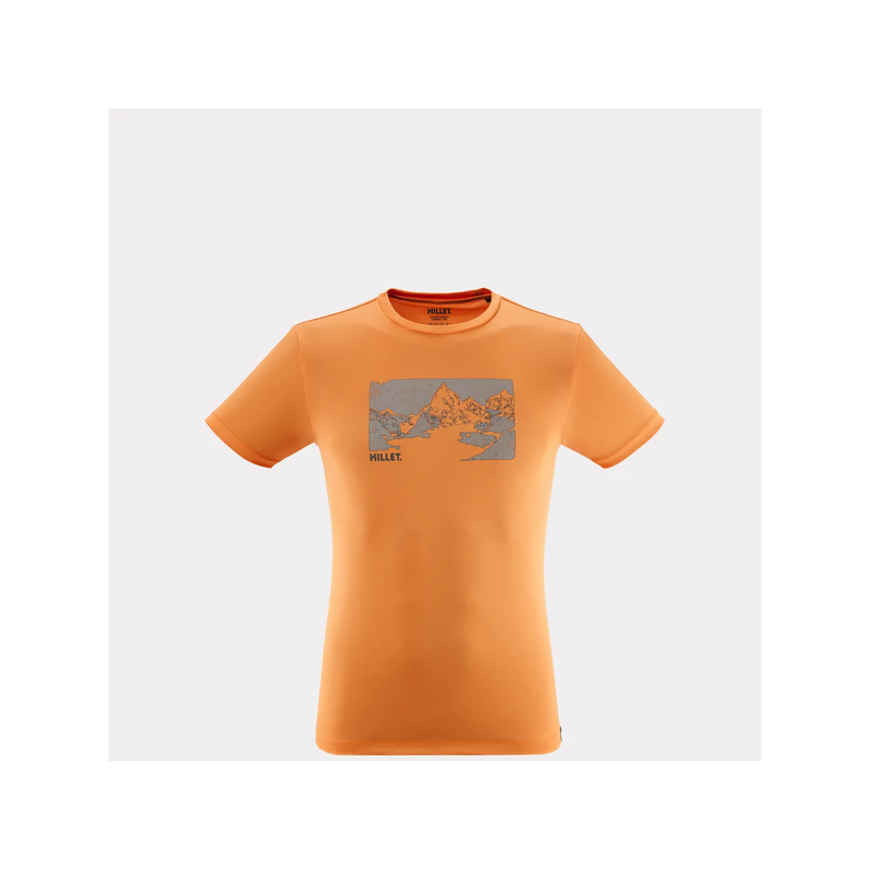 MILLET M WANAKA FAST TS SS MARACUJA TSHIRT HOMME 2024