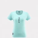 MILLET T-Shirt INTENSE PRINT femme - Turquoise