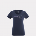 MILLET T-Shirt DIVINO femme Bleu - marine