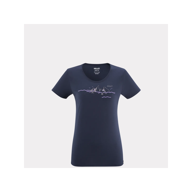 MILLET W DIVINO TS SS SAPHIR TSHIRT FEMME 2024