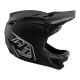 TLD D4 POLYACRYLITE HELMET STEALTH BLACK 2024