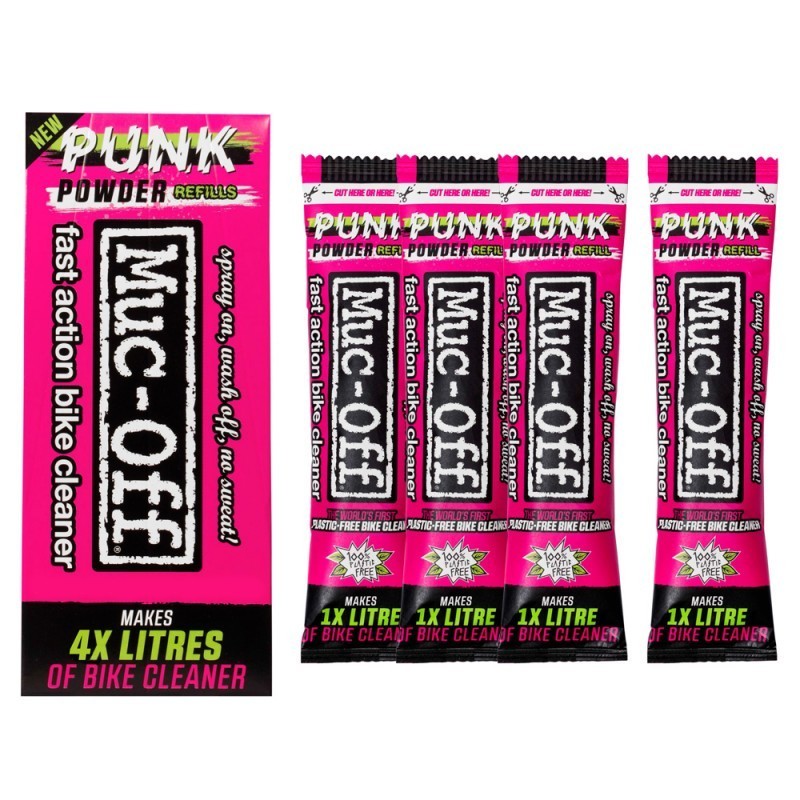 MUC-OFF PUNK POWDER BIKE CLEANER 4 SACHETS 2024