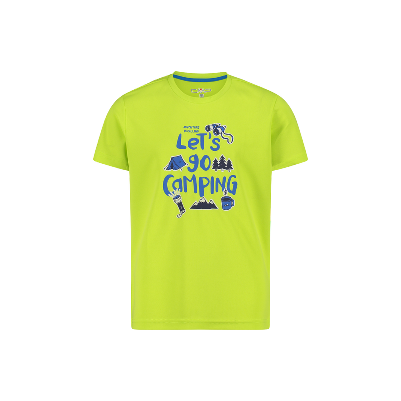 CMP JR TSHIRT LIME 2024