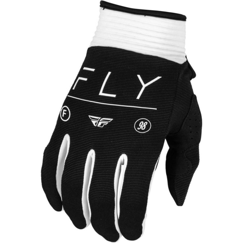 FLY RACING GANTS F-16 FEMME NOIR/BLANC 2024