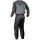 FLY RACING PANTALON F-16 JR GRIS/CHARCOAL/ROSE ENFANT 2024