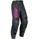 FLY RACING PANTALON F-16 JR GRIS/CHARCOAL/ROSE ENFANT 2024