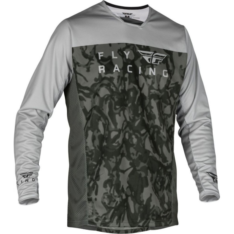 FLY RACING MAILLOT RADIUM GRIS CAMO 2024